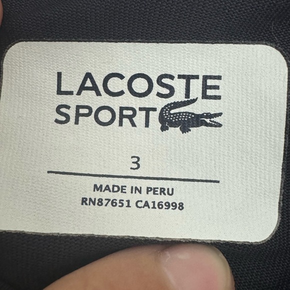 Lacoste Black Men's Shirt - Picture 2 of 3